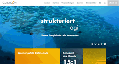 Desktop Screenshot of curacon.de
